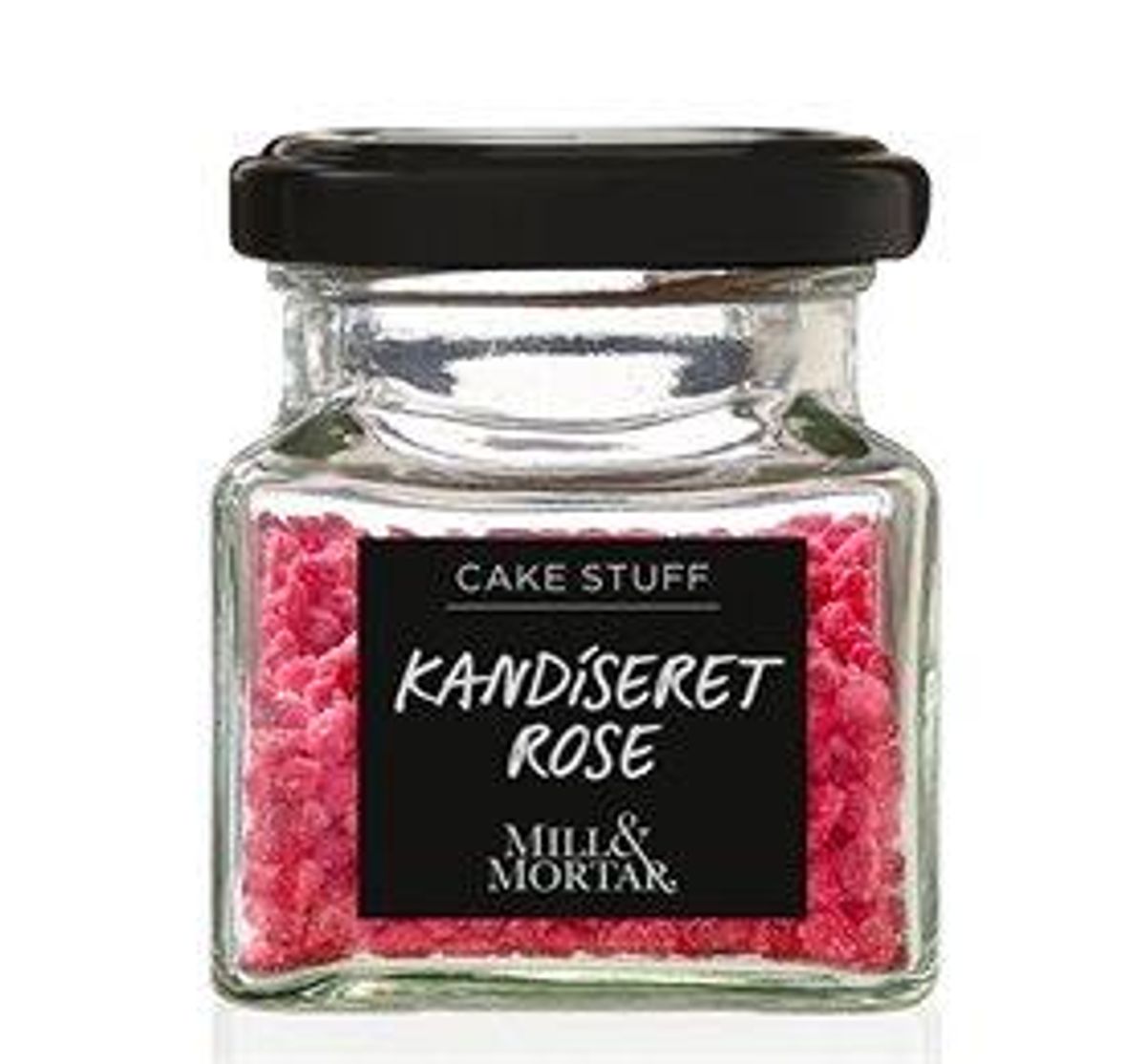 Kandiseret Rose - Mill & Mortar - 40 g.