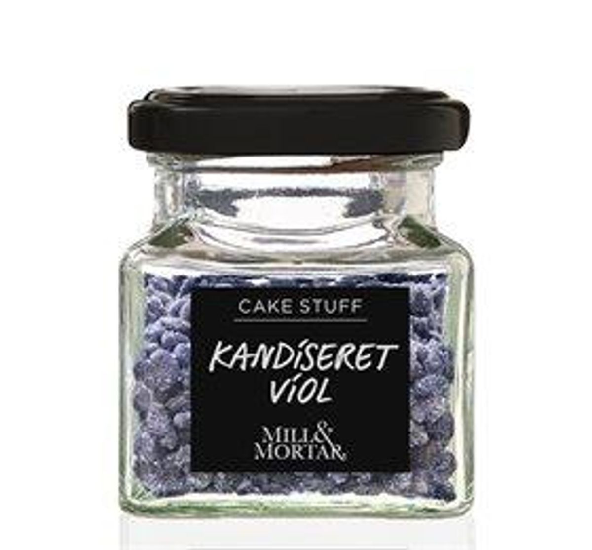 Kandiseret Viol - Mill & Mortar - 40 g.