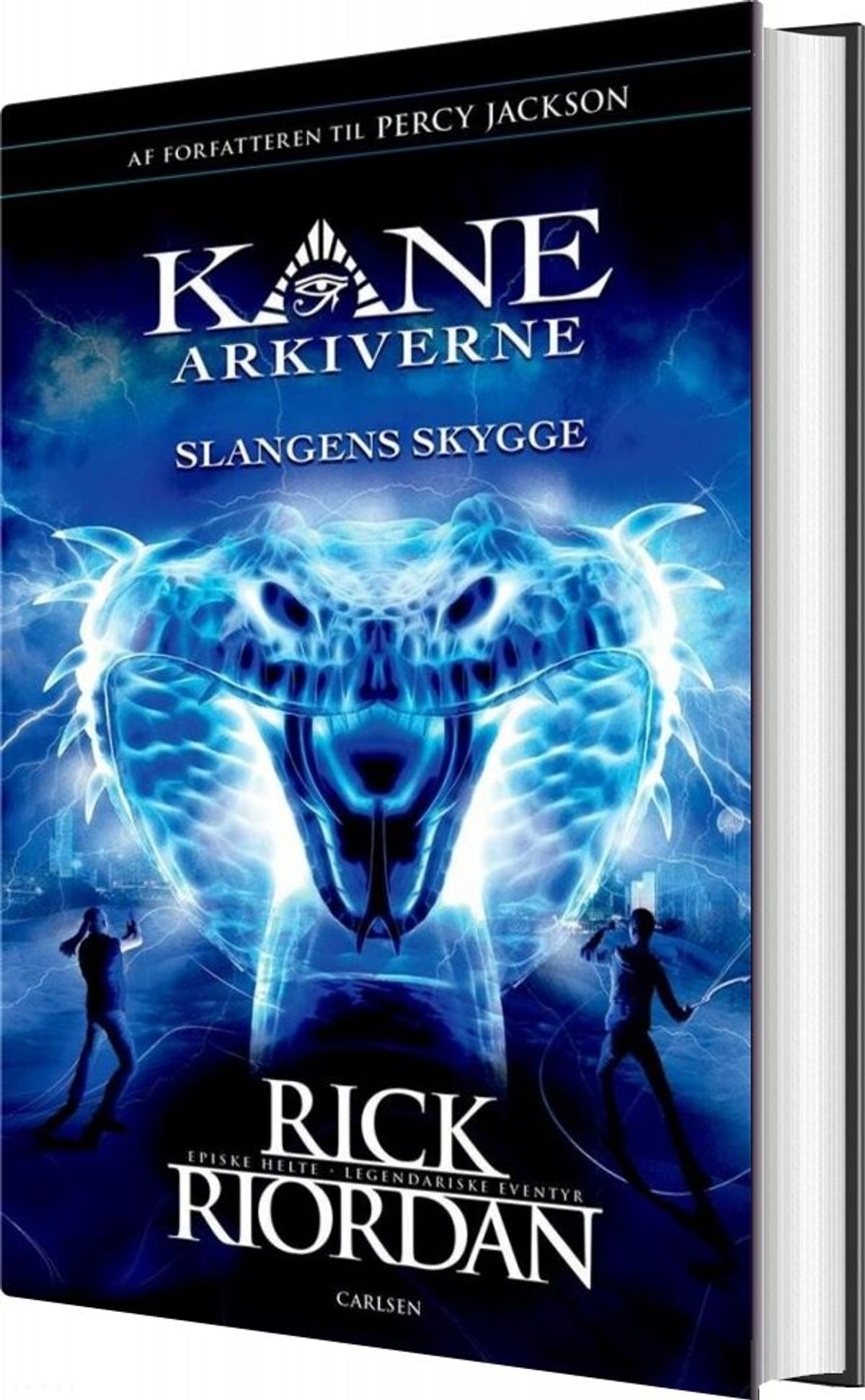 Kane Arkiverne 3 - Slangens Skygge - Rick Riordan - Bog