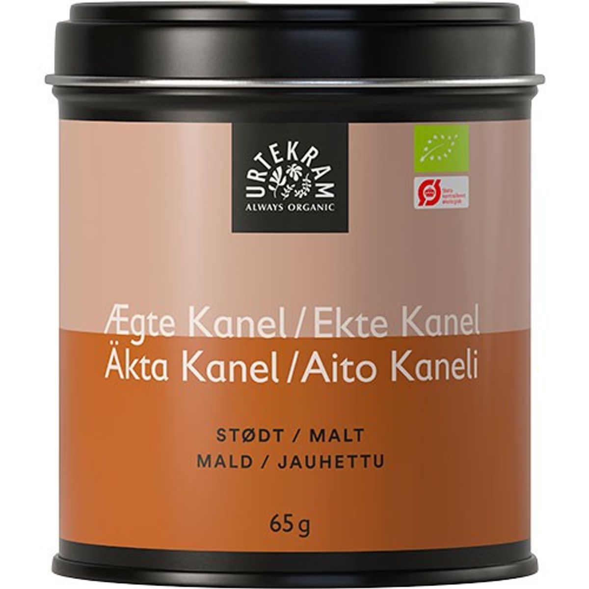 Kanel stødt ægte Økologisk - 65 gram - Urtekram - DISCOUNT PRIS