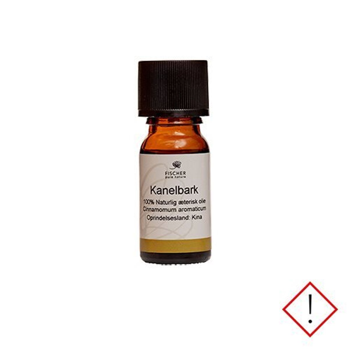 Kanelbarkolie æterisk Fischer Pure Nature - 10 ml.