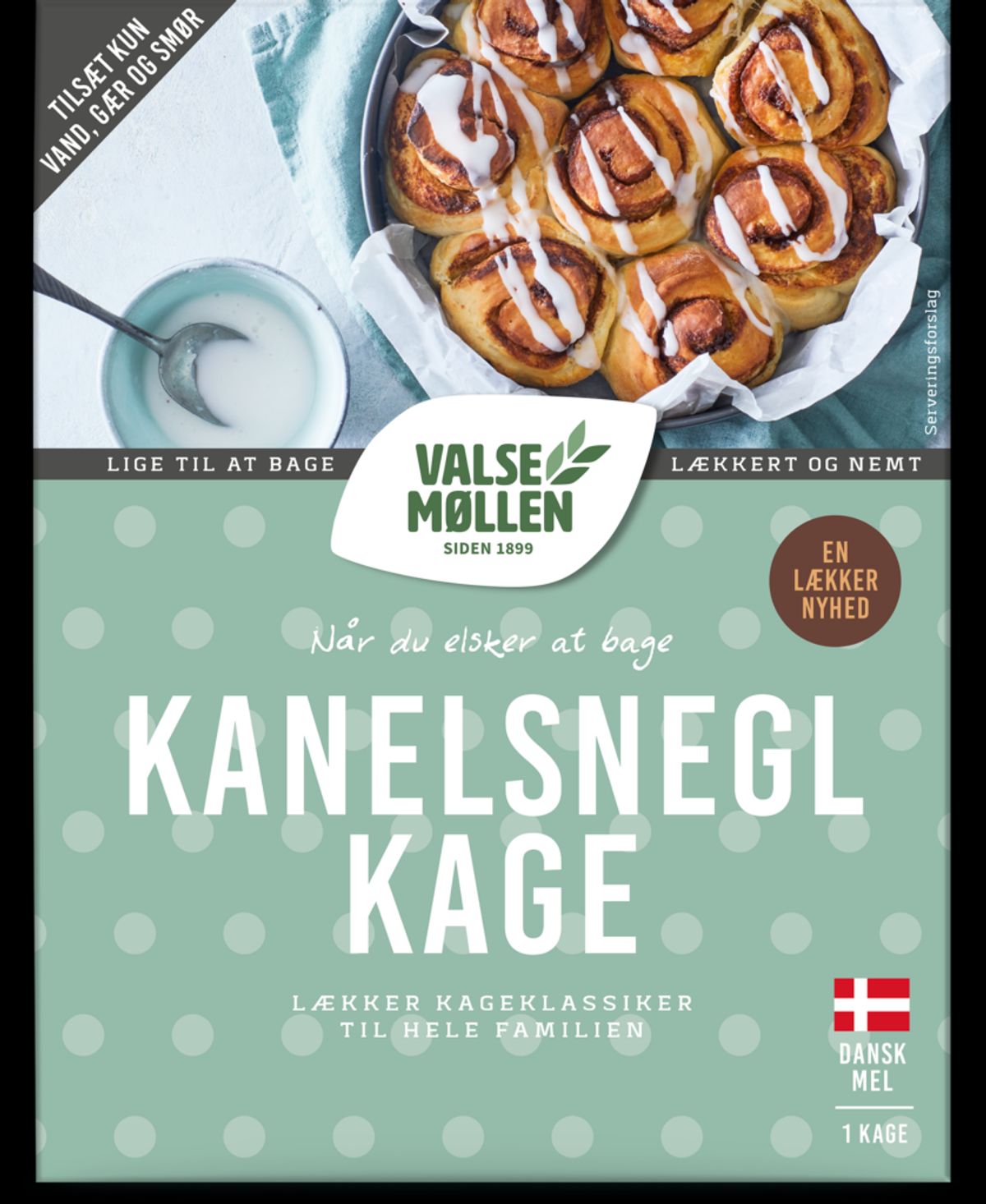 Kanelsneglkage - Valsemøllen