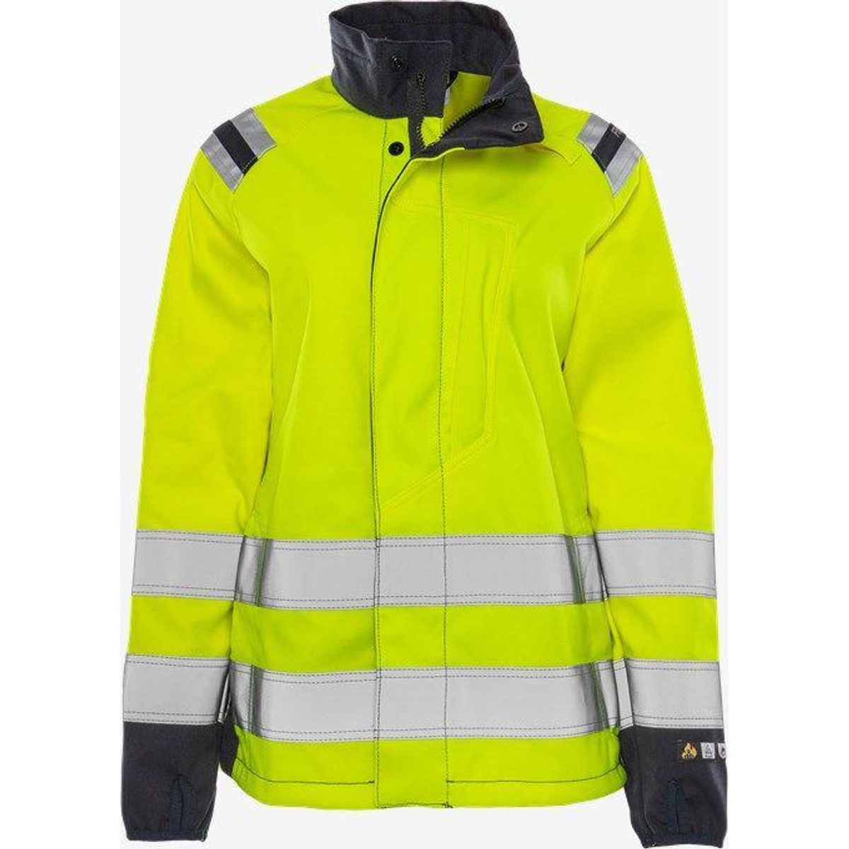 Kansas FLAMESTAT HI VIS SOFTSHELL JAKKE DAME KL.3 4076 130238