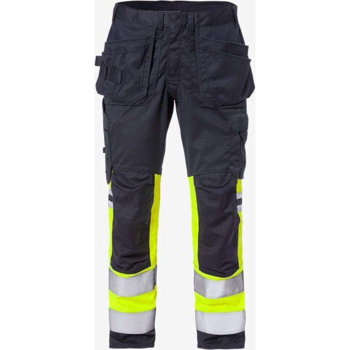 Kansas FLAMESTAT HI VIS STRETCH HÅNDVÆRKERBUKSER KL.1 2163