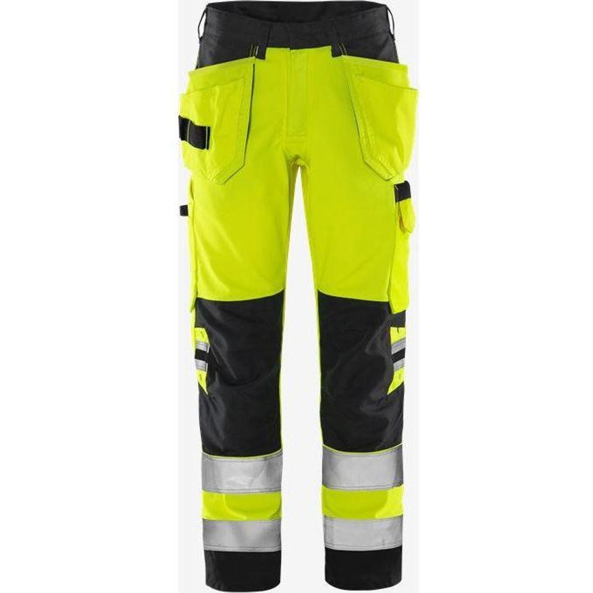 Kansas HIVIS GREEN HÅNDVÆRKERBUKS KL.2 2641 GPLU