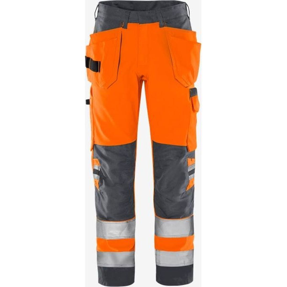 Kansas HIVIS GREEN HÅNDVÆRKERBUKS KL.2 2641 GPLU