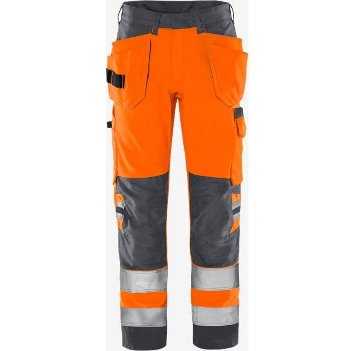 Kansas HIVIS GREEN HÅNDVÆRKERBUKS KL.2 2641 GPLU