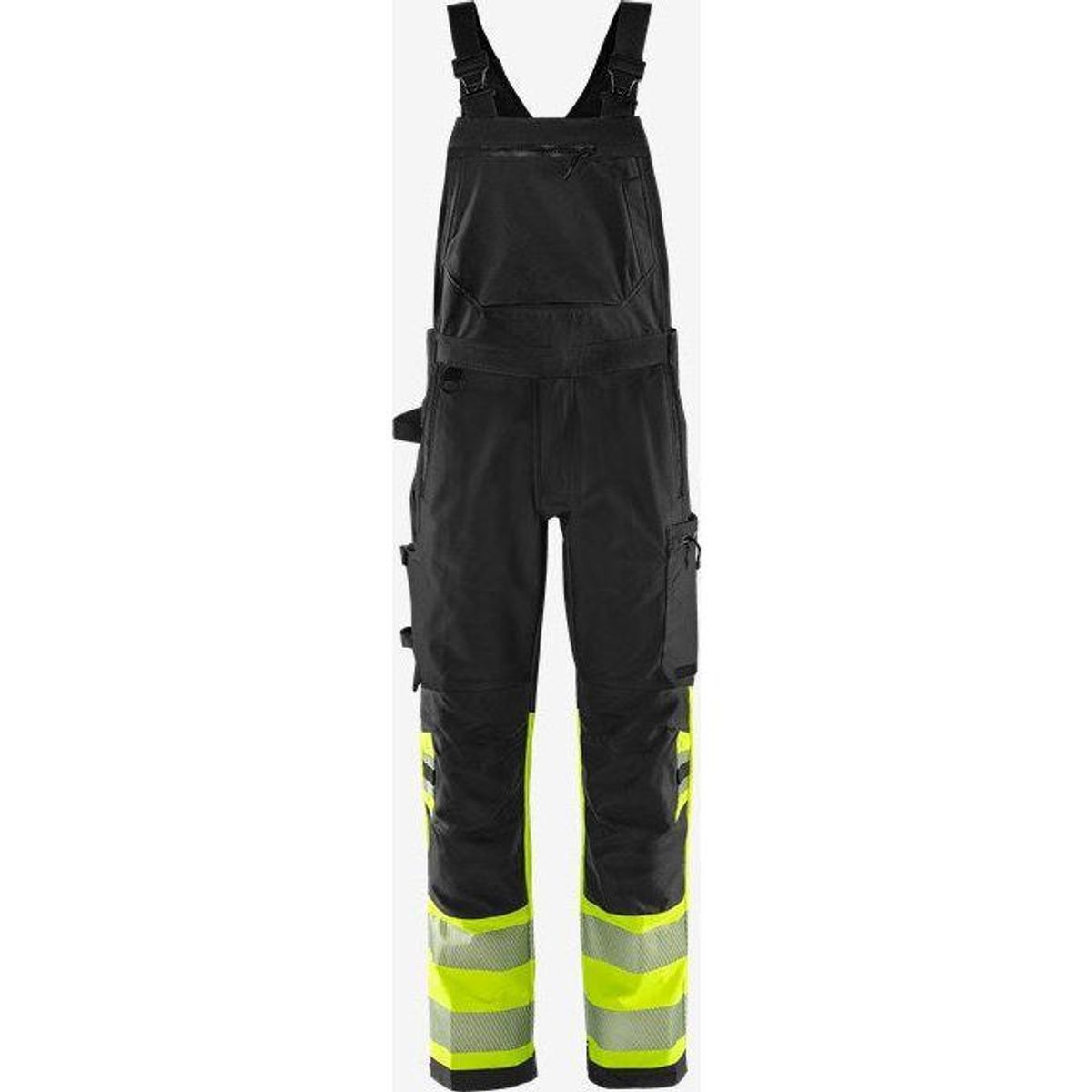 Kansas HIVIS GREEN STRETCH OVERALLS KLASSE 1 1032 GSTP