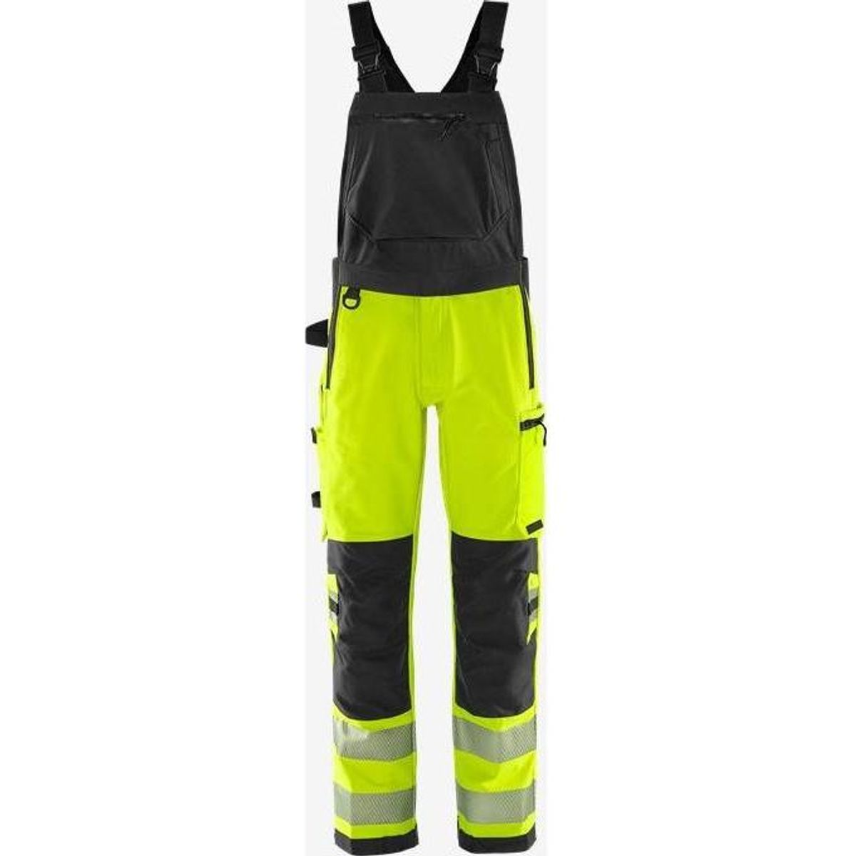 Kansas HIVIS GREEN STRETCH OVERALLS KLASSE 2 1031 GSTP