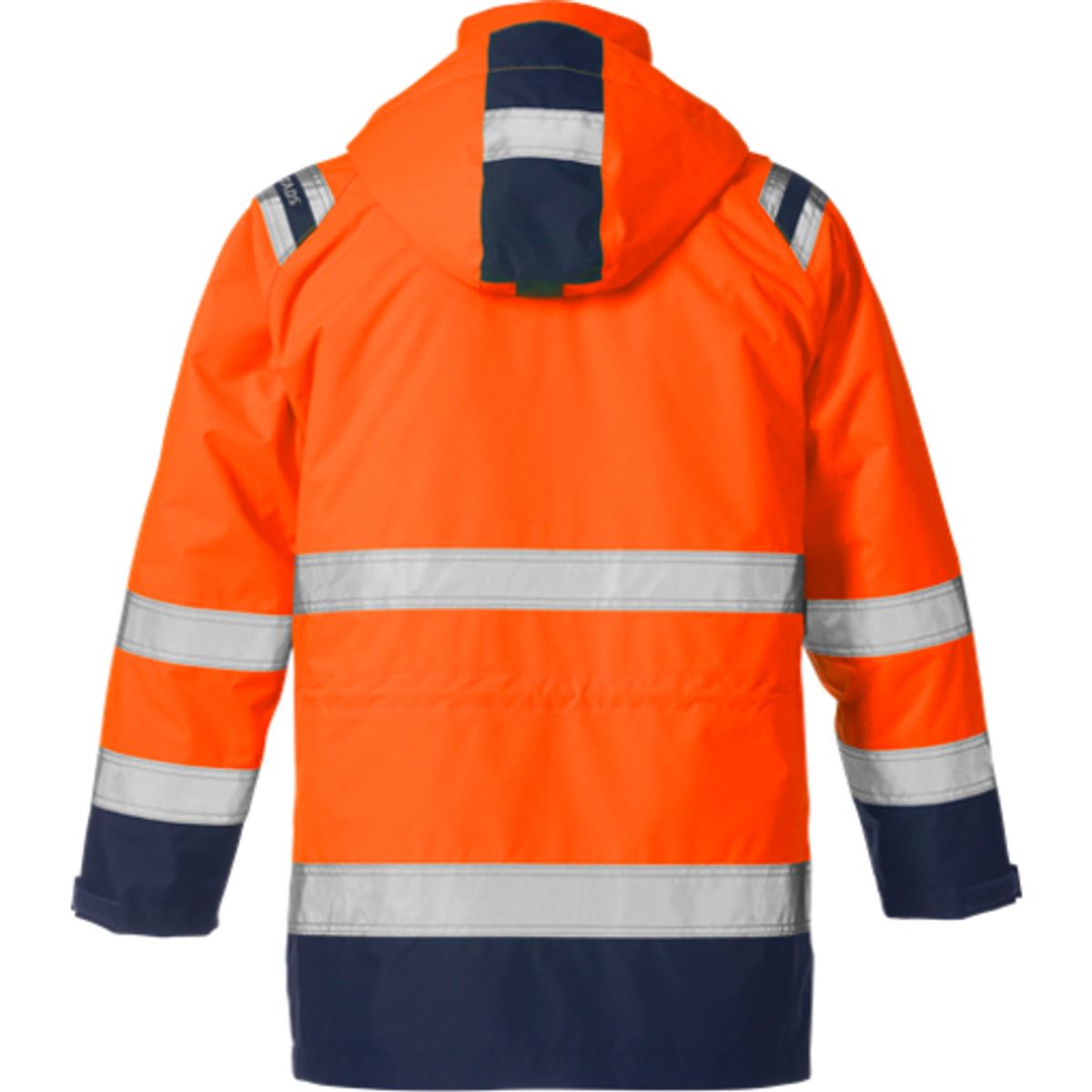 Kansas vinterparka 119628-271 High-vis kl.3 orange/marine, str. 2XL