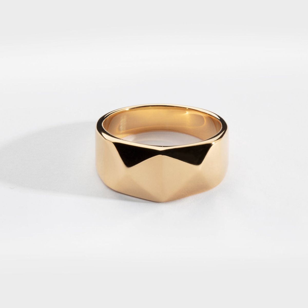 Kant Signature ring - Guldtonet - Str. 10 - Herre - Northern Legacy