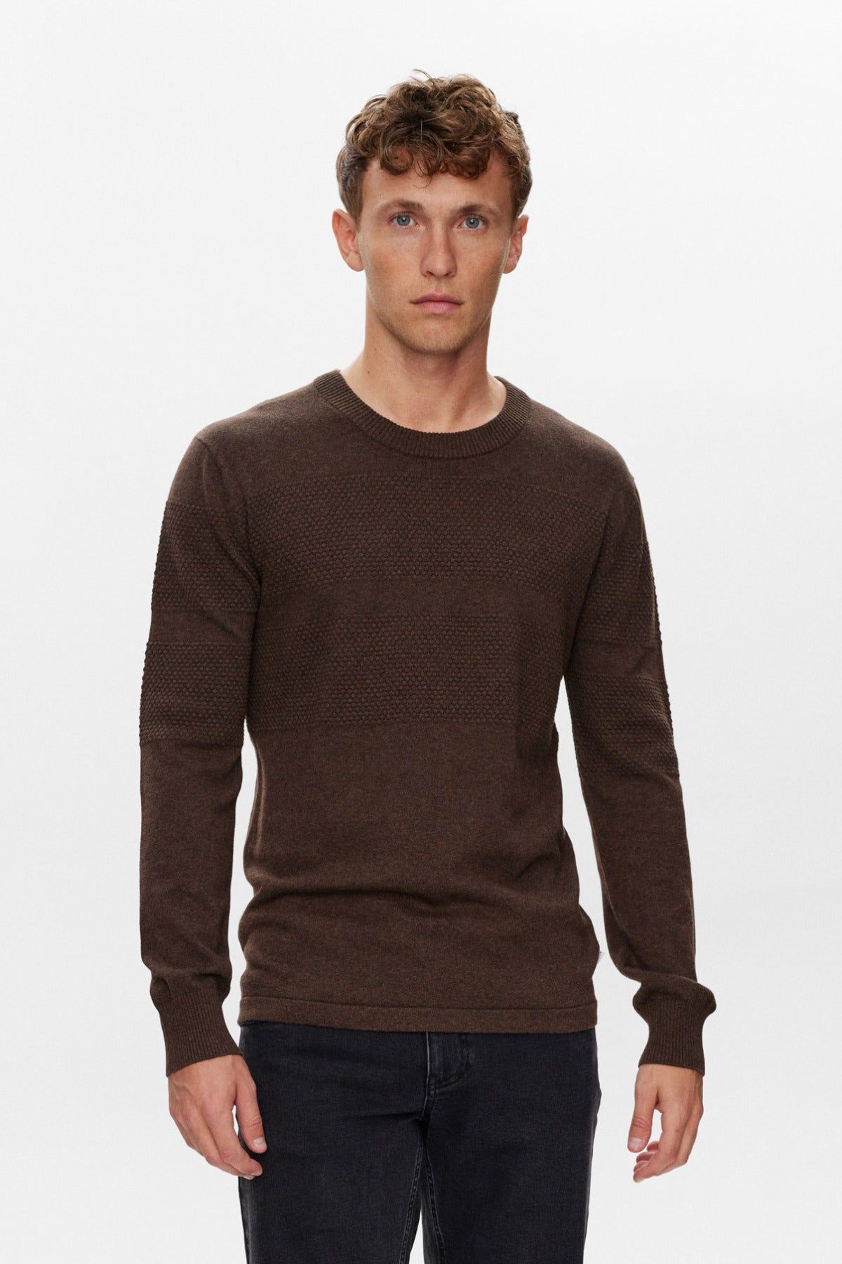 Kantt Pullover Okker 223223