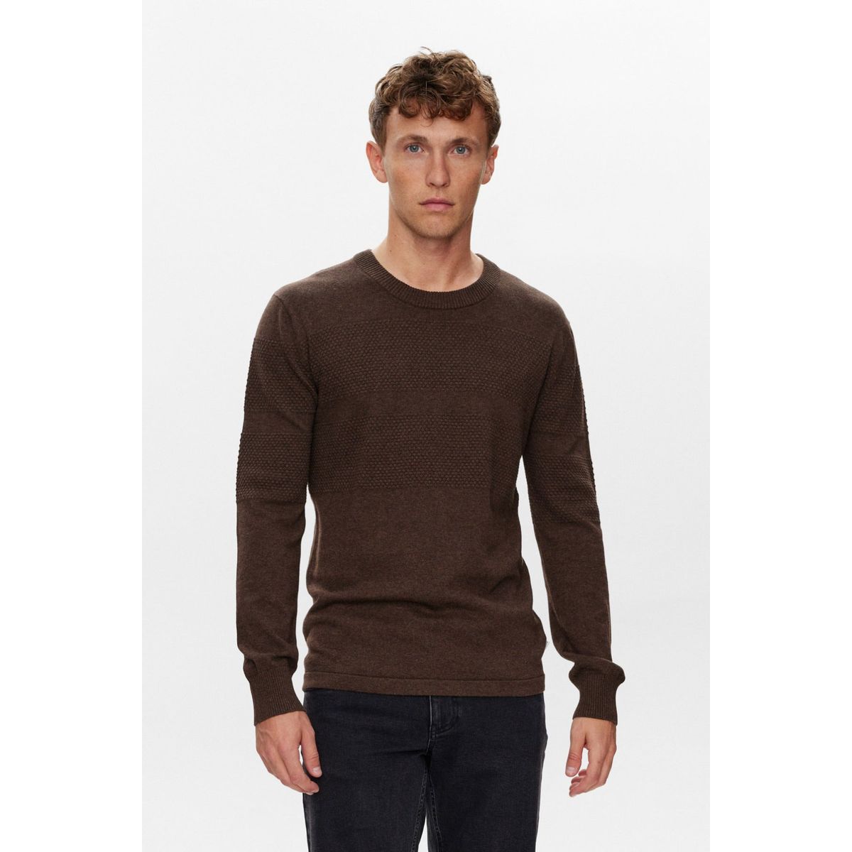 Kantt Pullover Okker 223223