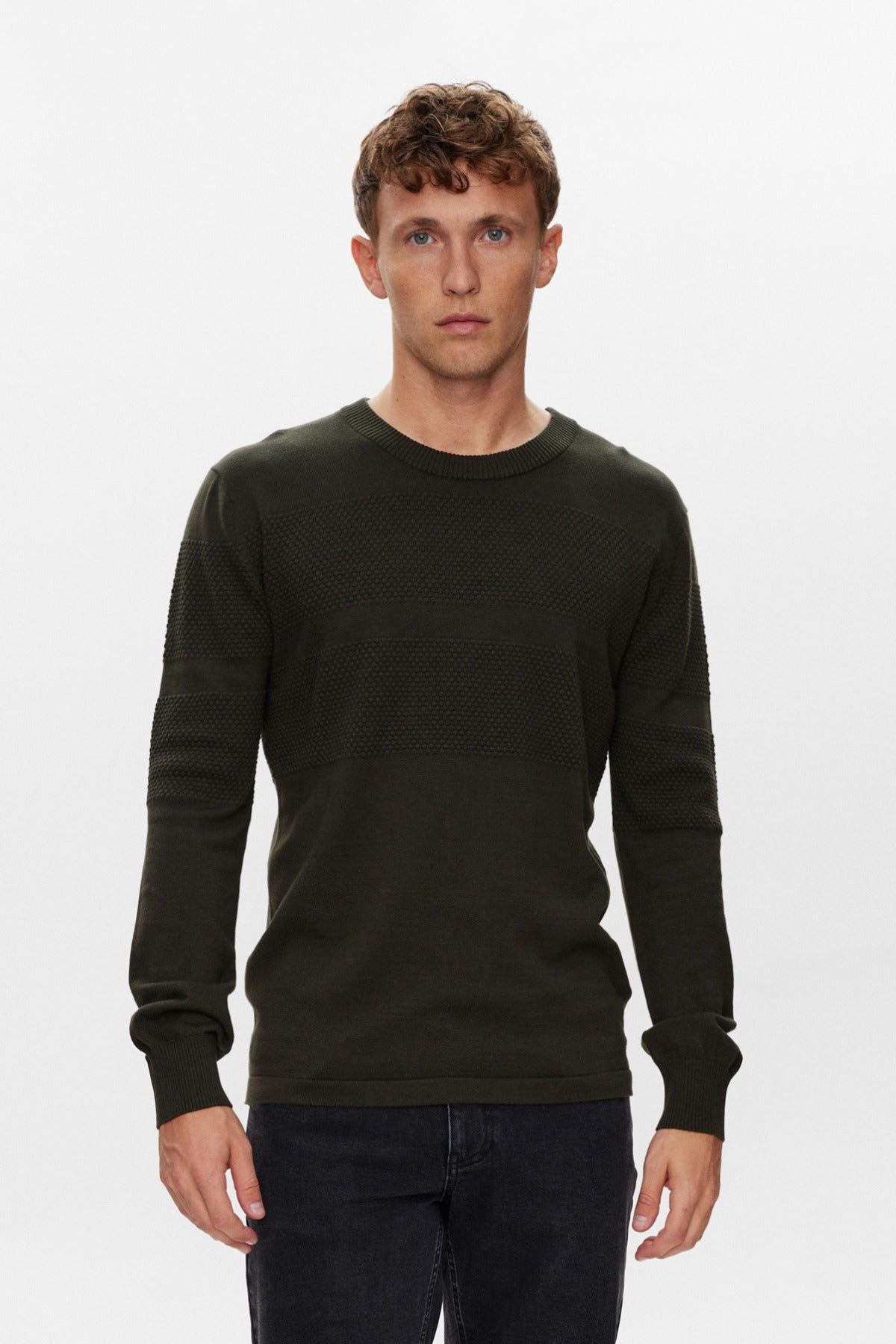 Kantt Pullover Okker 223223