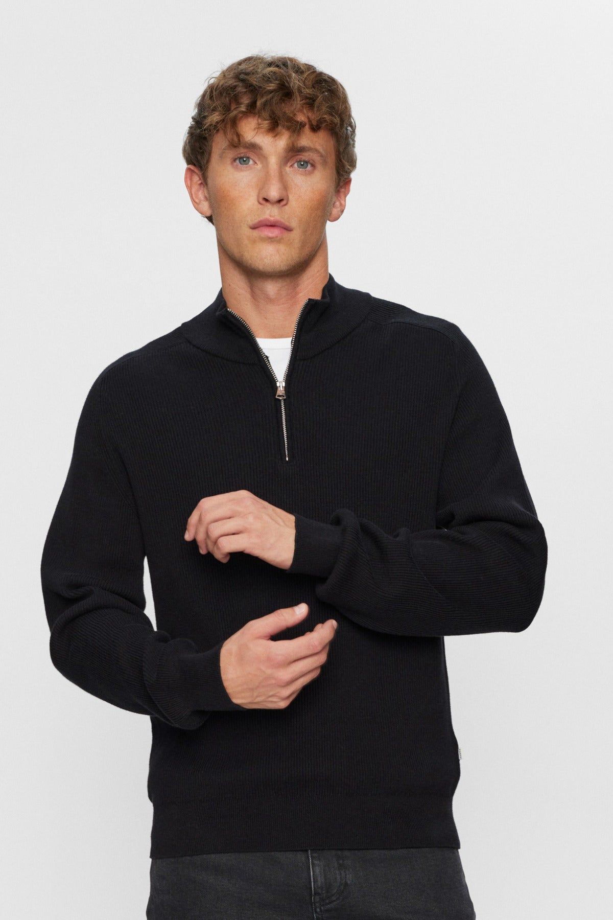 Kantt Strik Half-zip Alf 224220