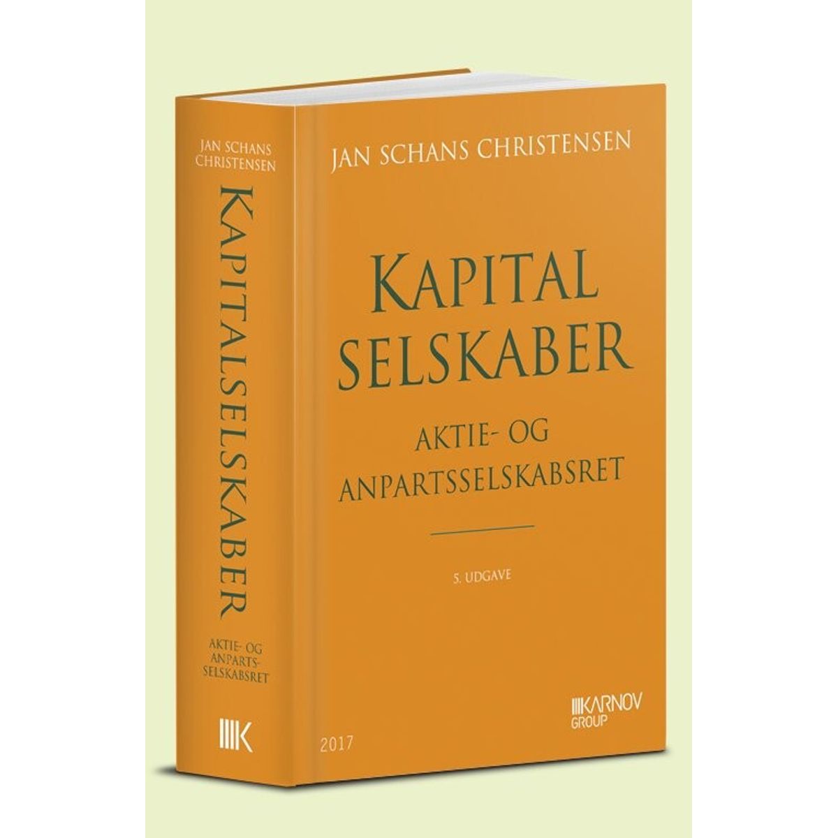 Kapitalselskaber - Aktie- Og Anpartsselskabsret - Jan Schans Christensen - Bog