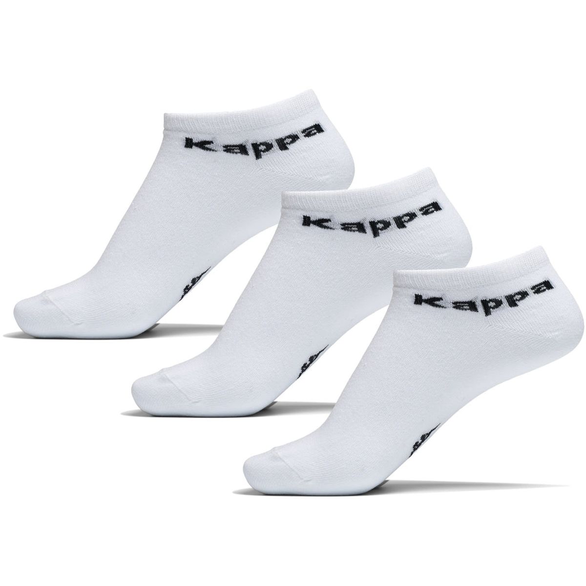 Kappa 3 pak strømper - White