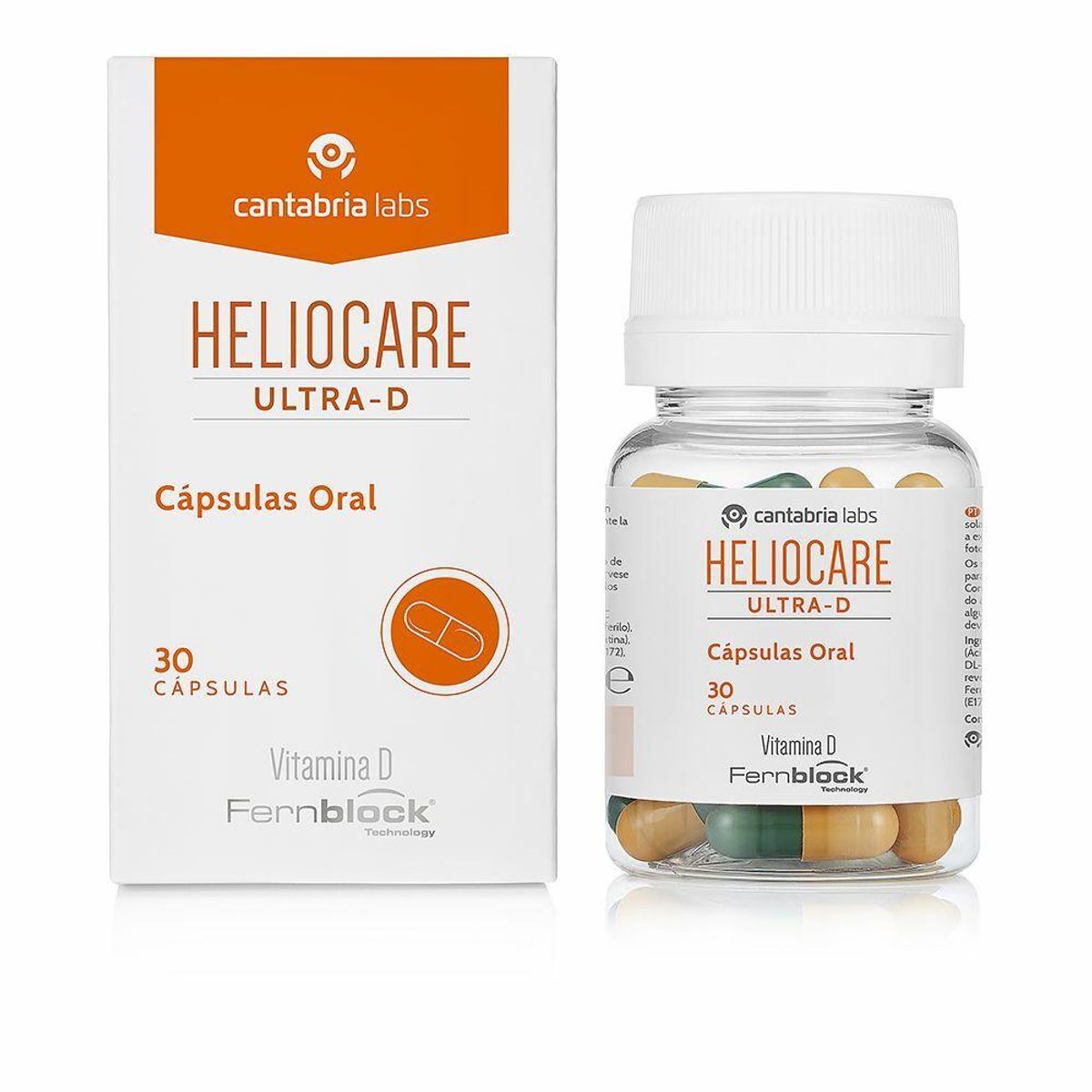 Kapsler Heliocare Ultra-D Solbeskyttelse (30 enheder)