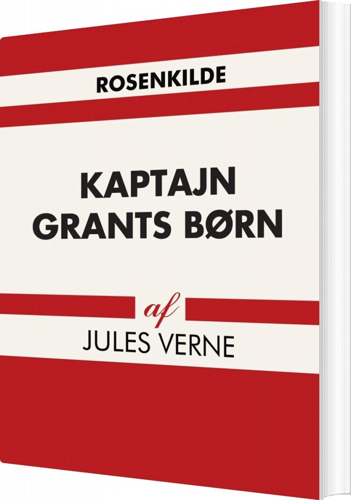 Kaptajn Grants Børn - Jules Vernes - Bog