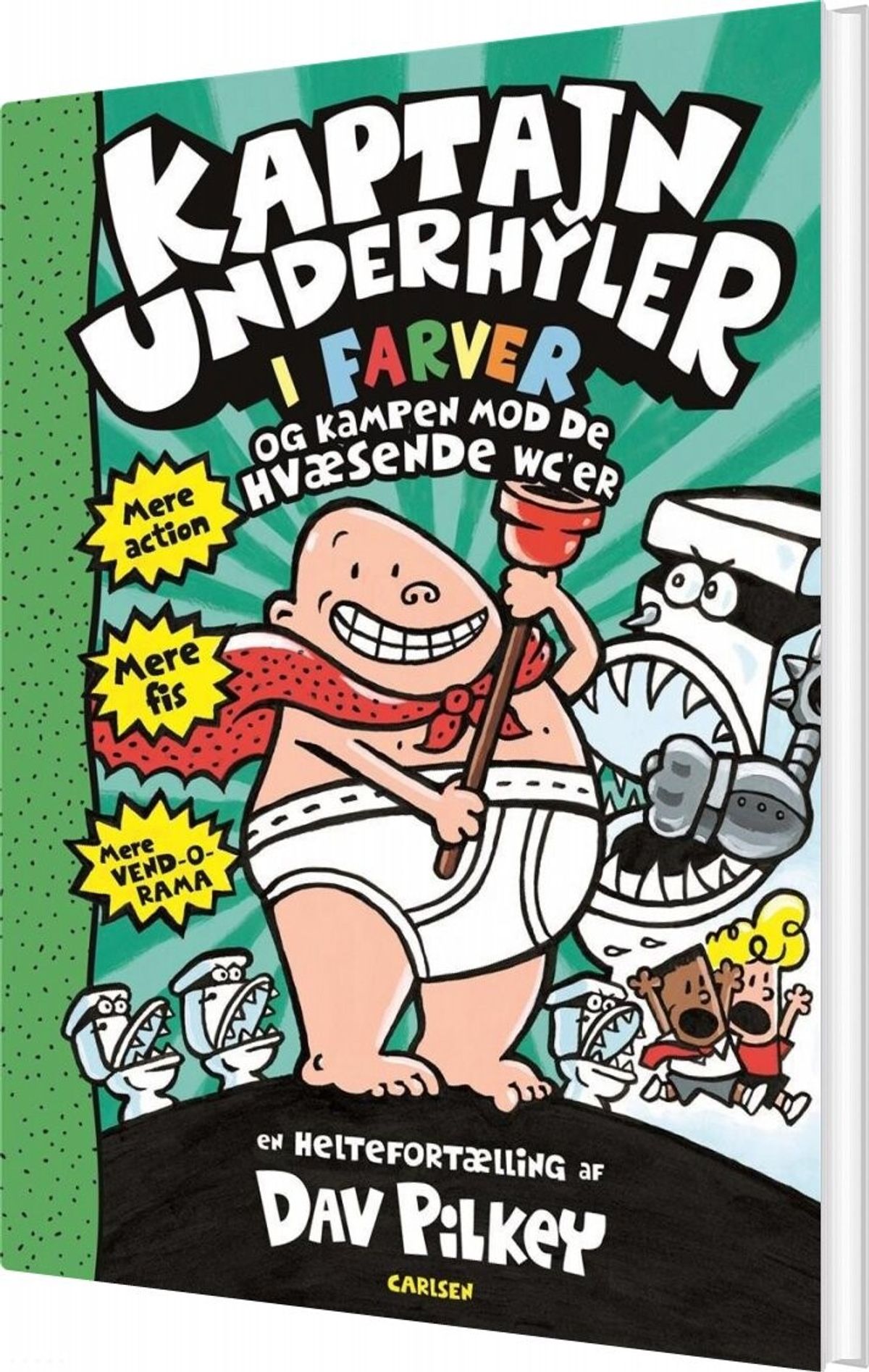 Kaptajn Underhyler I Farver 2 - Dav Pilkey - Bog