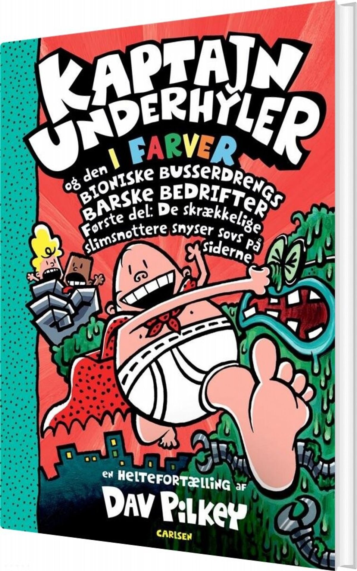 Kaptajn Underhyler I Farver 6 - Og Den Bioniske Bussedrengs Barske Bedrifter - Dav Pilkey - Bog