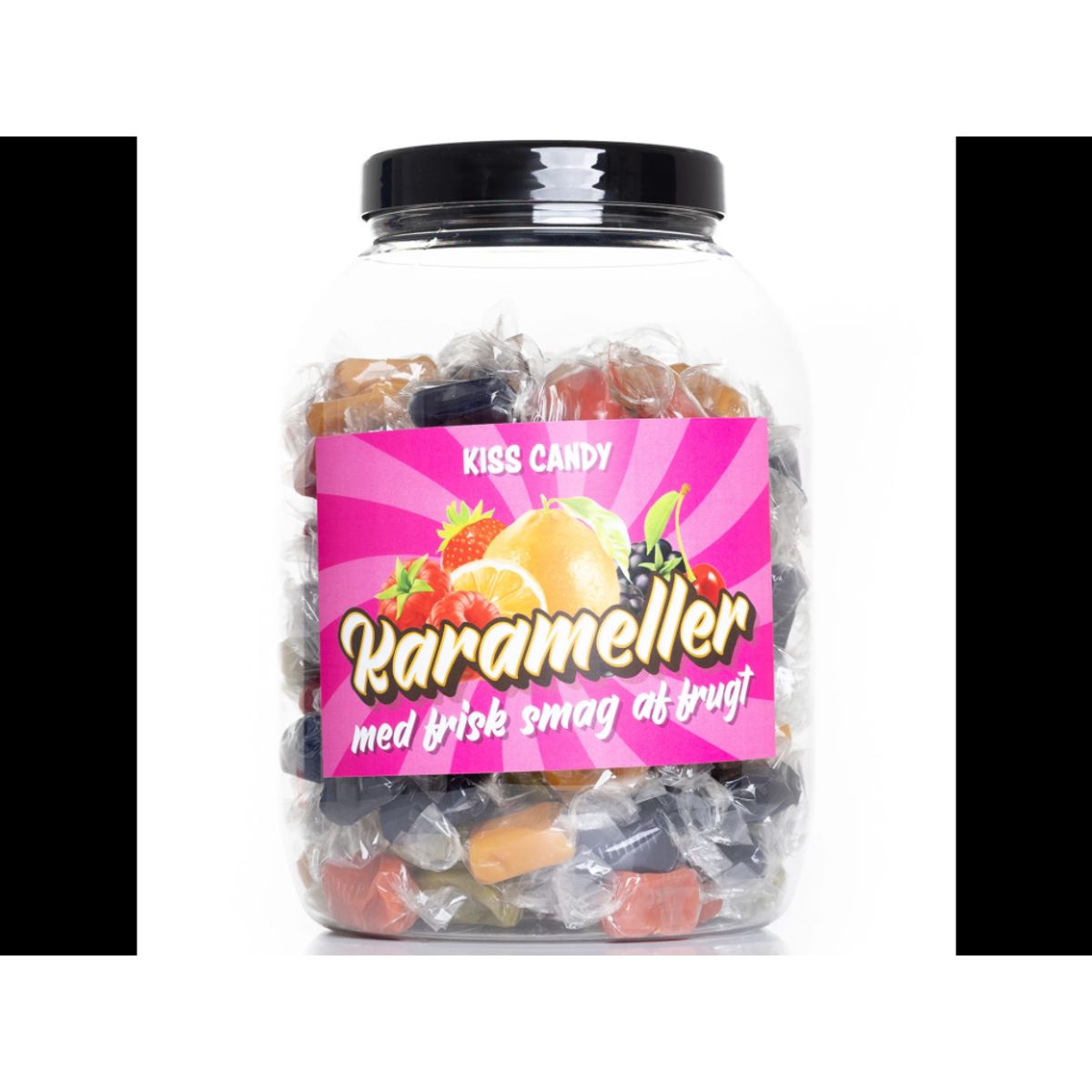 Karameller Blandet Frugtsmag1200 Gram