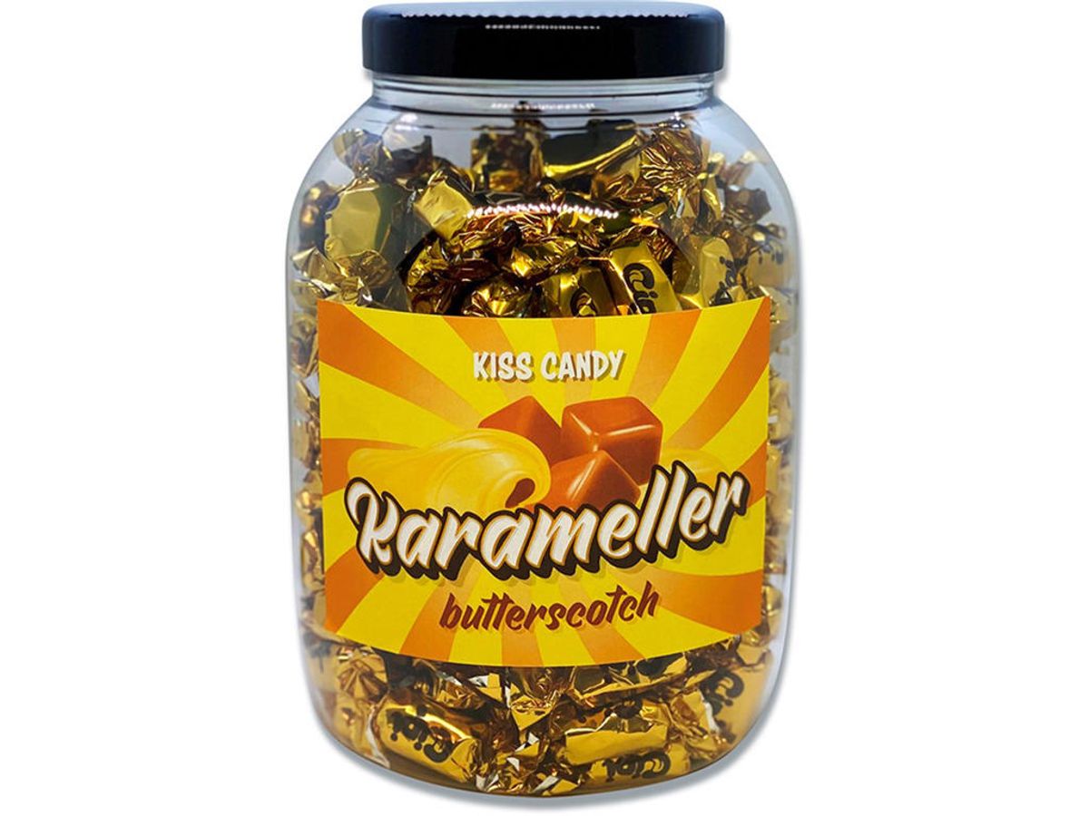 Karameller, Butterscotch/fløde, 1200 gr.