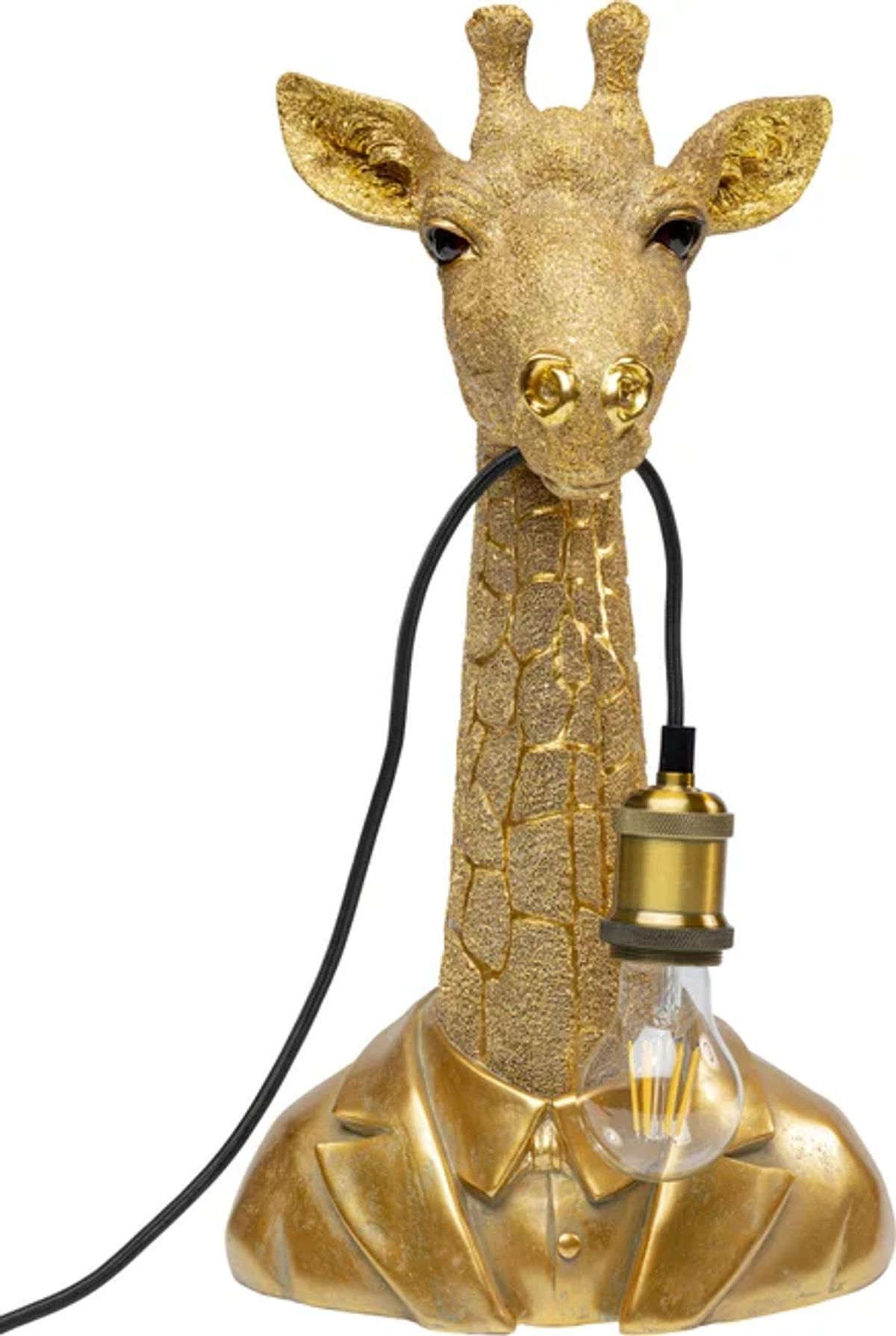 KARE DESIGN Animal Giraffe bordlampe - guld polyresin