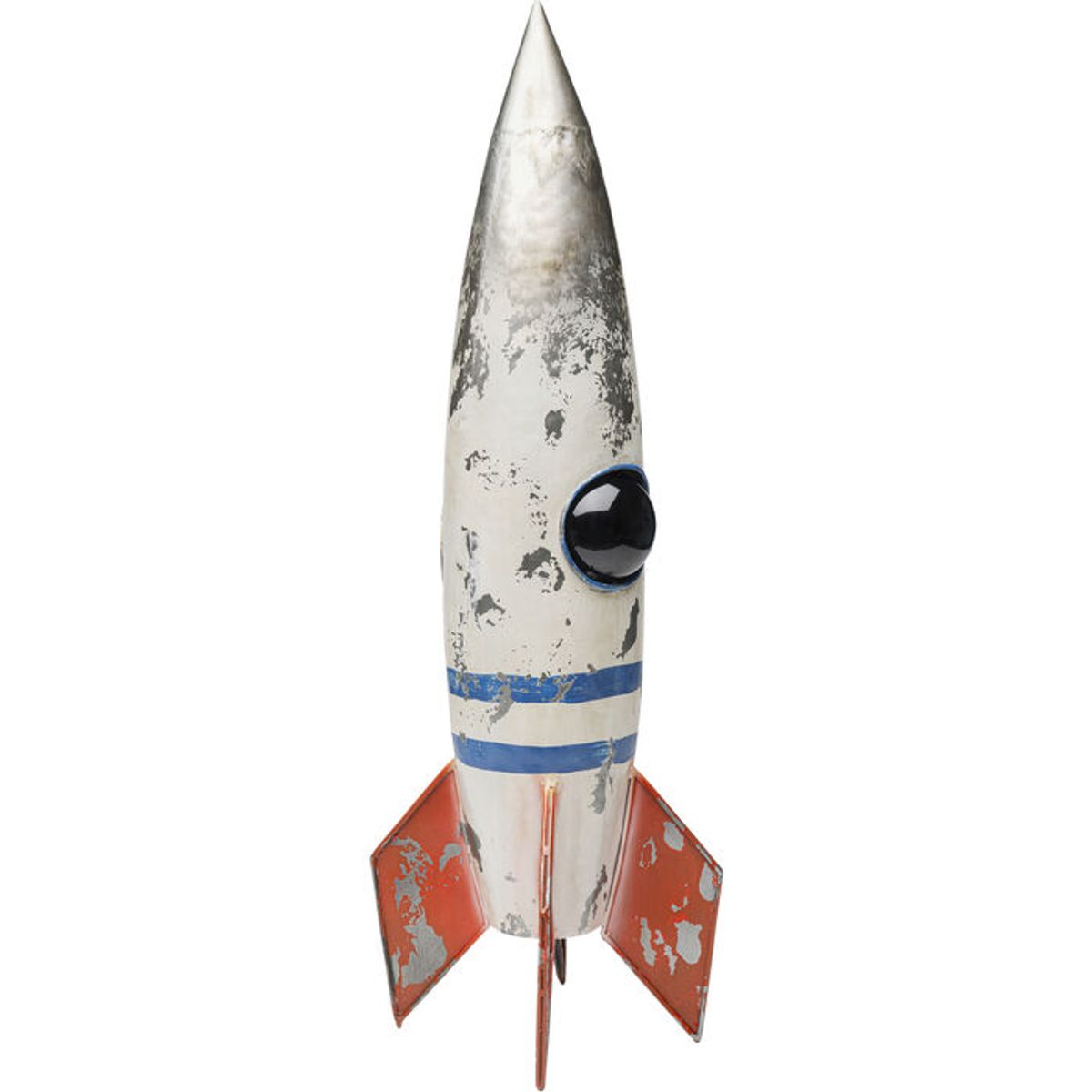 KARE DESIGN Robot Rocket figur - multifarvet acrylonitrilbutadien akryl og stål (H:73cm)