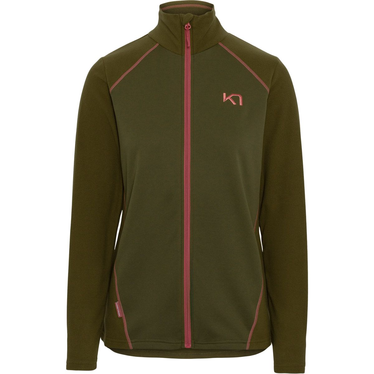 Kari Traa Fleece Dame (Farve: Oliven, Størrelse: Xs)