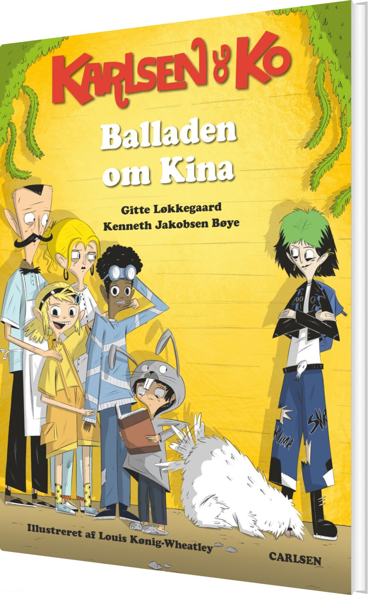 Karlsen Og Ko 1 - Balladen Om Kina - Gitte Løkkegaard - Bog