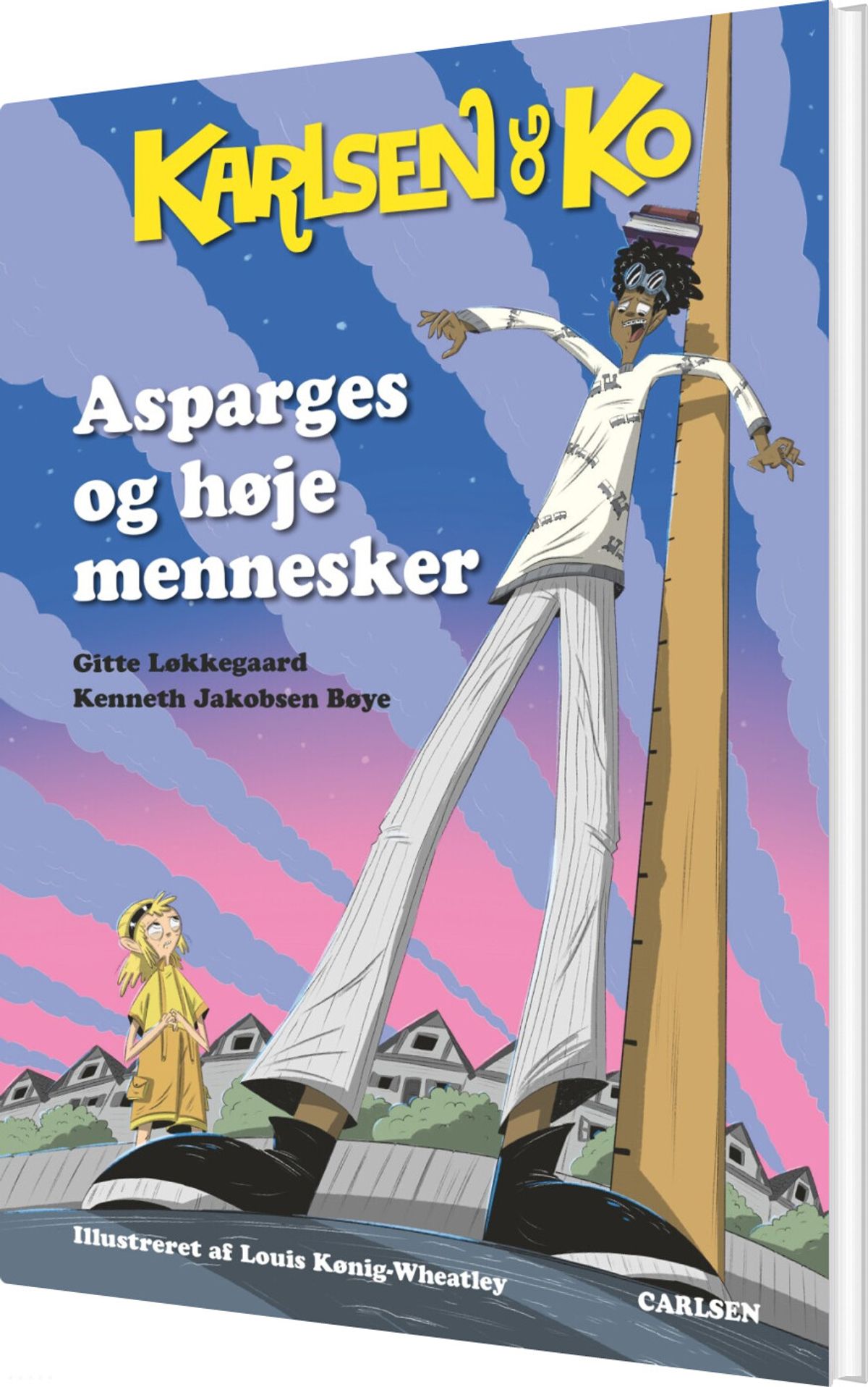 Karlsen Og Ko 2 - Asparges Og Høje Mennesker - Gitte Løkkegaard - Bog