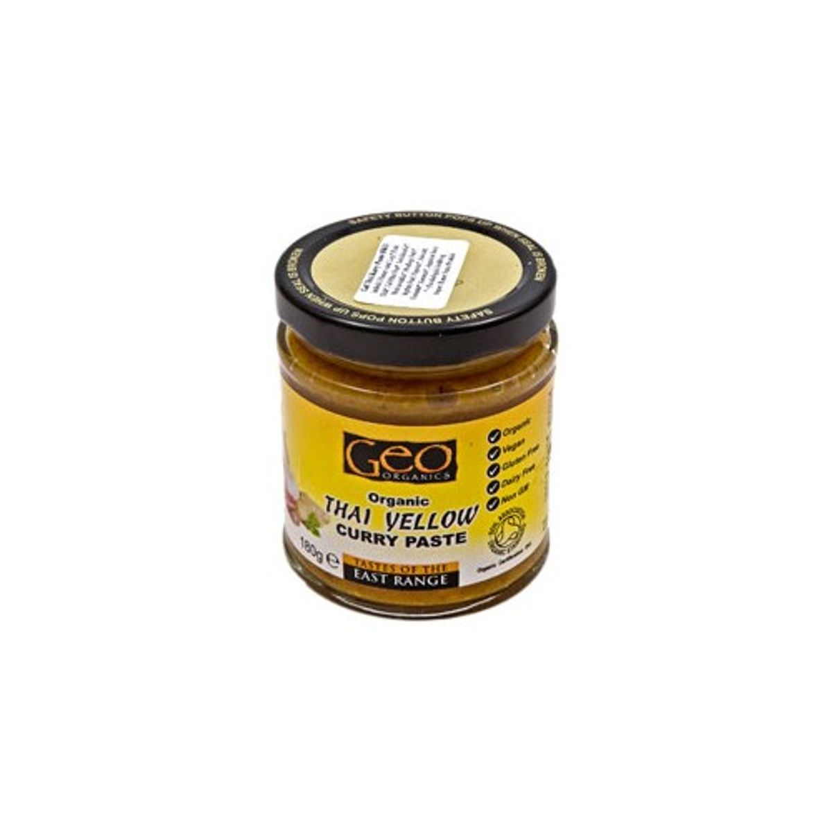 Karry paste gul chai glutenfri Økologisk- 180 gr