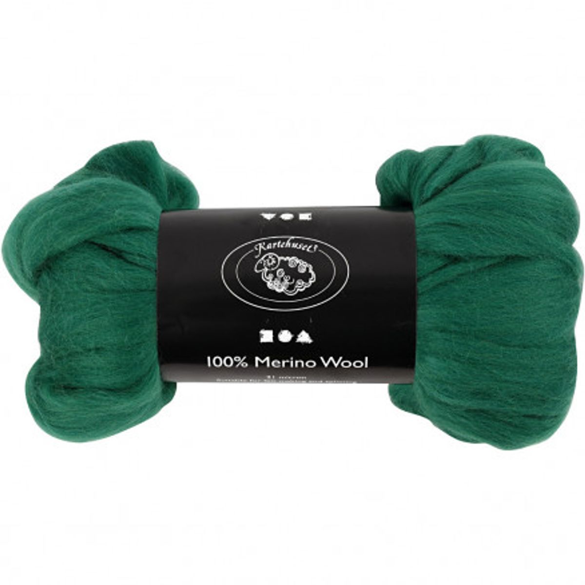 Karteflor Merino Grøn 21my 100g