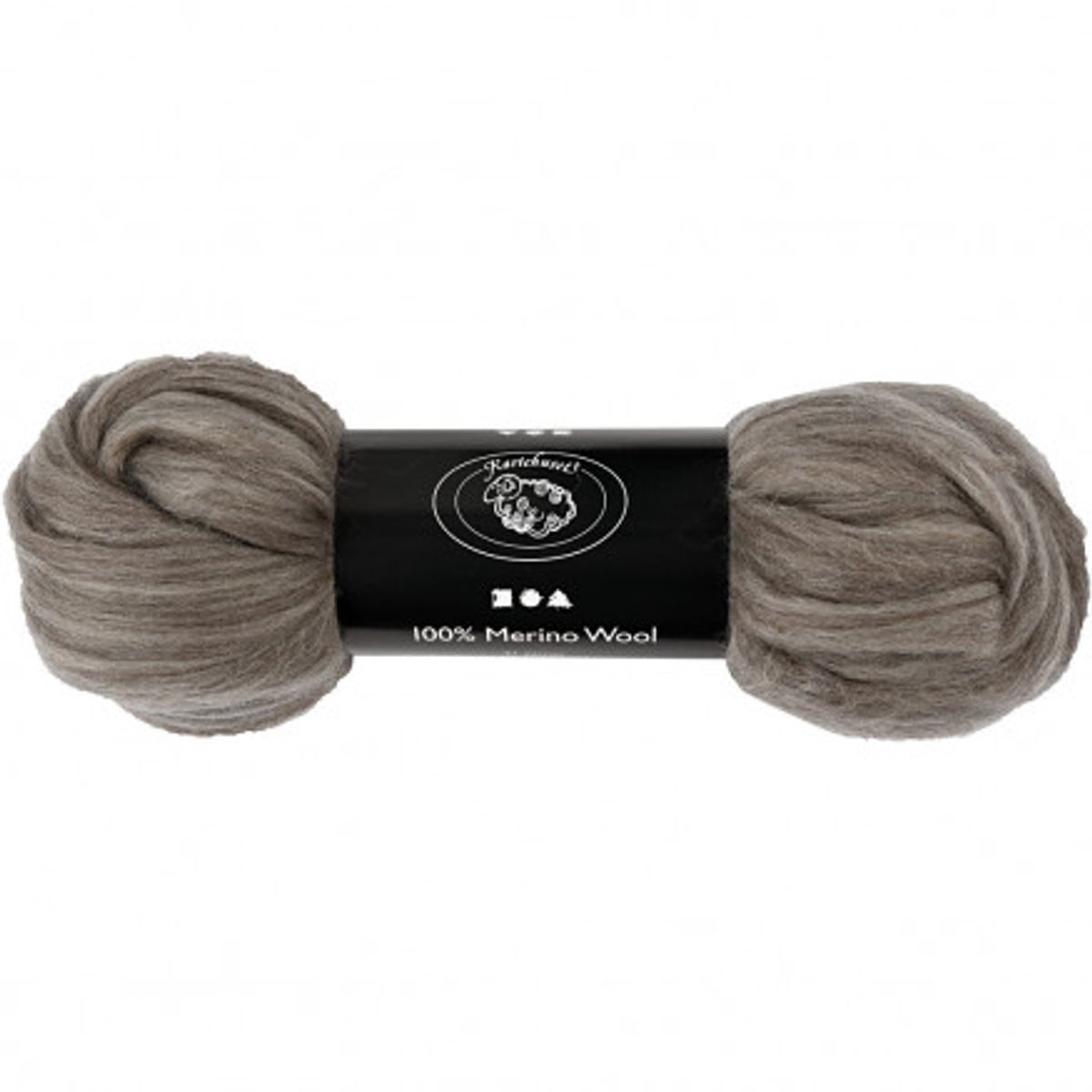 Karteflor Merino Naturgrå 21my 100g