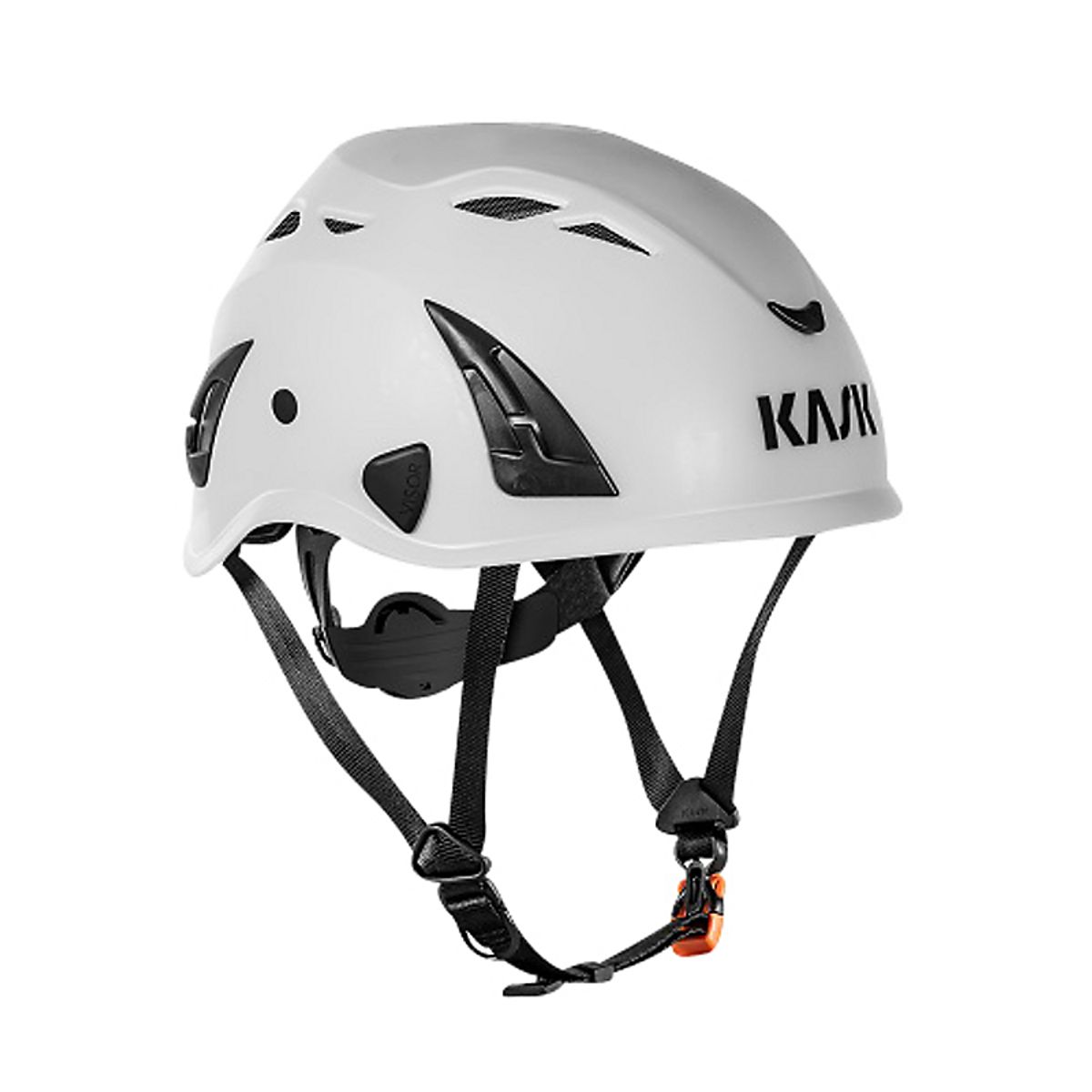 KASK sikkerhedshjelm hvid Superplasma AQ, m/ventilation & hagerem, EN 397