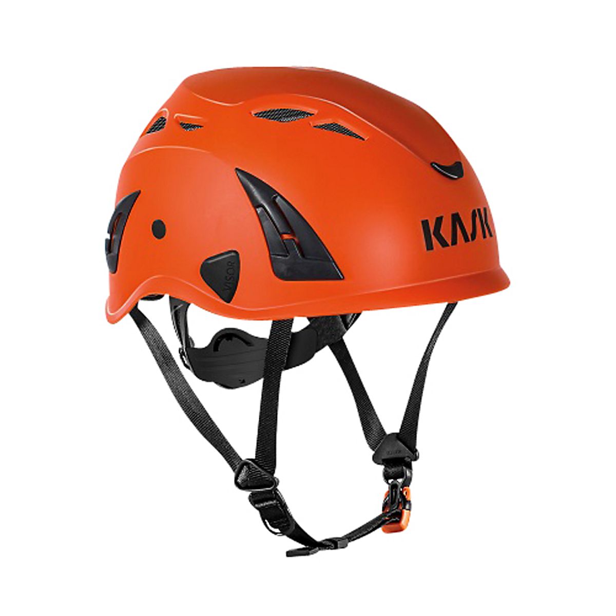 KASK sikkerhedshjelm orange Superplasma AQ, m/ventilation & hagerem, EN 397