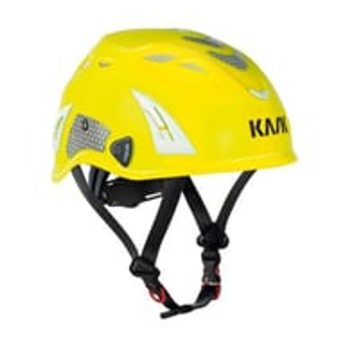 Kask sikkerhedshjelm rd Plasma AQ, indbygget hagerem, EN 397 LD hi-viz rd