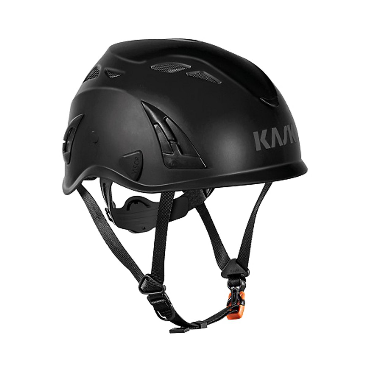 KASK sikkerhedshjelm sort Superplasma AQ, m/ventilation & hagerem, EN 397