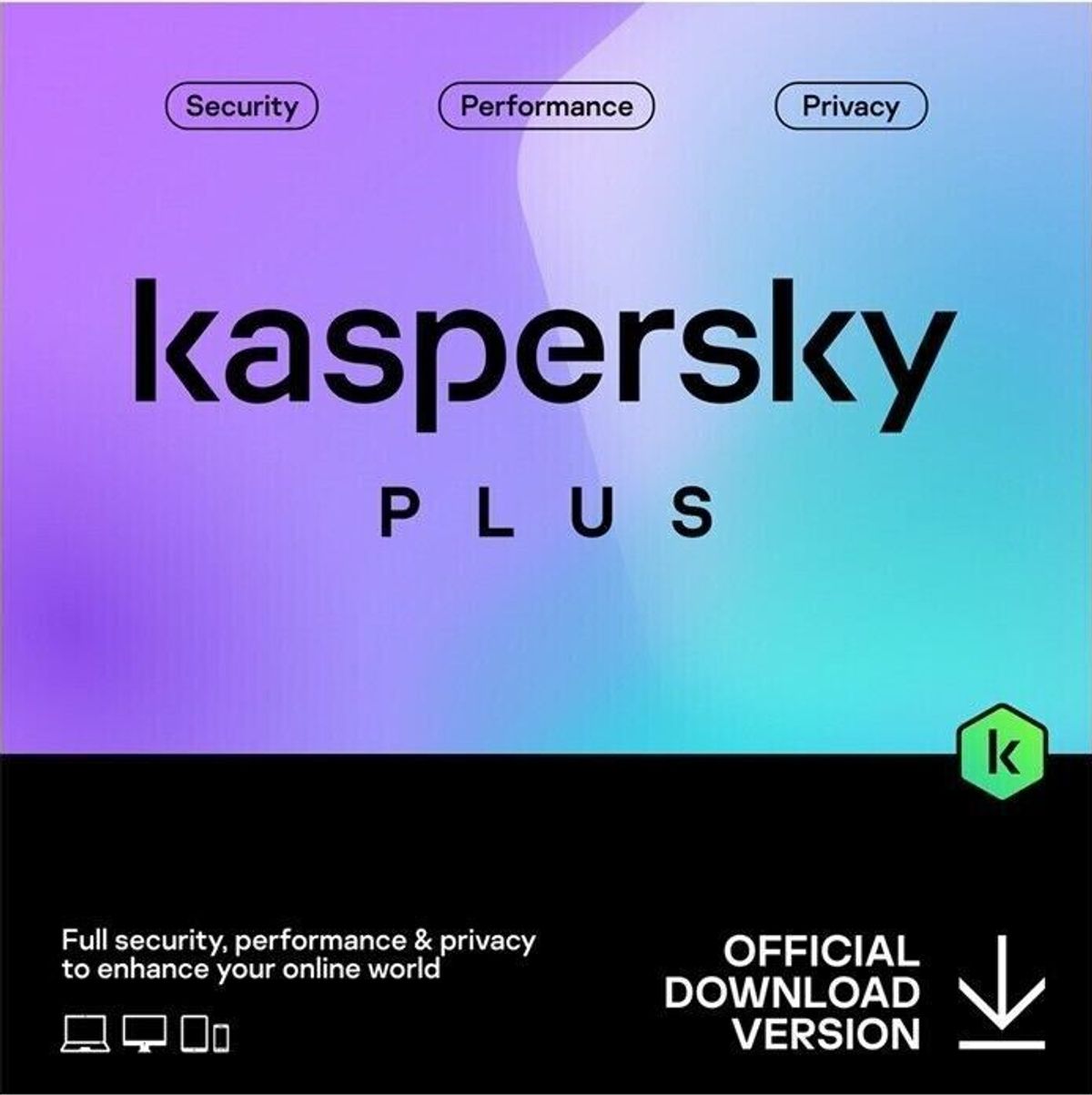 Kaspersky Plus - 1 enhed / 1 år