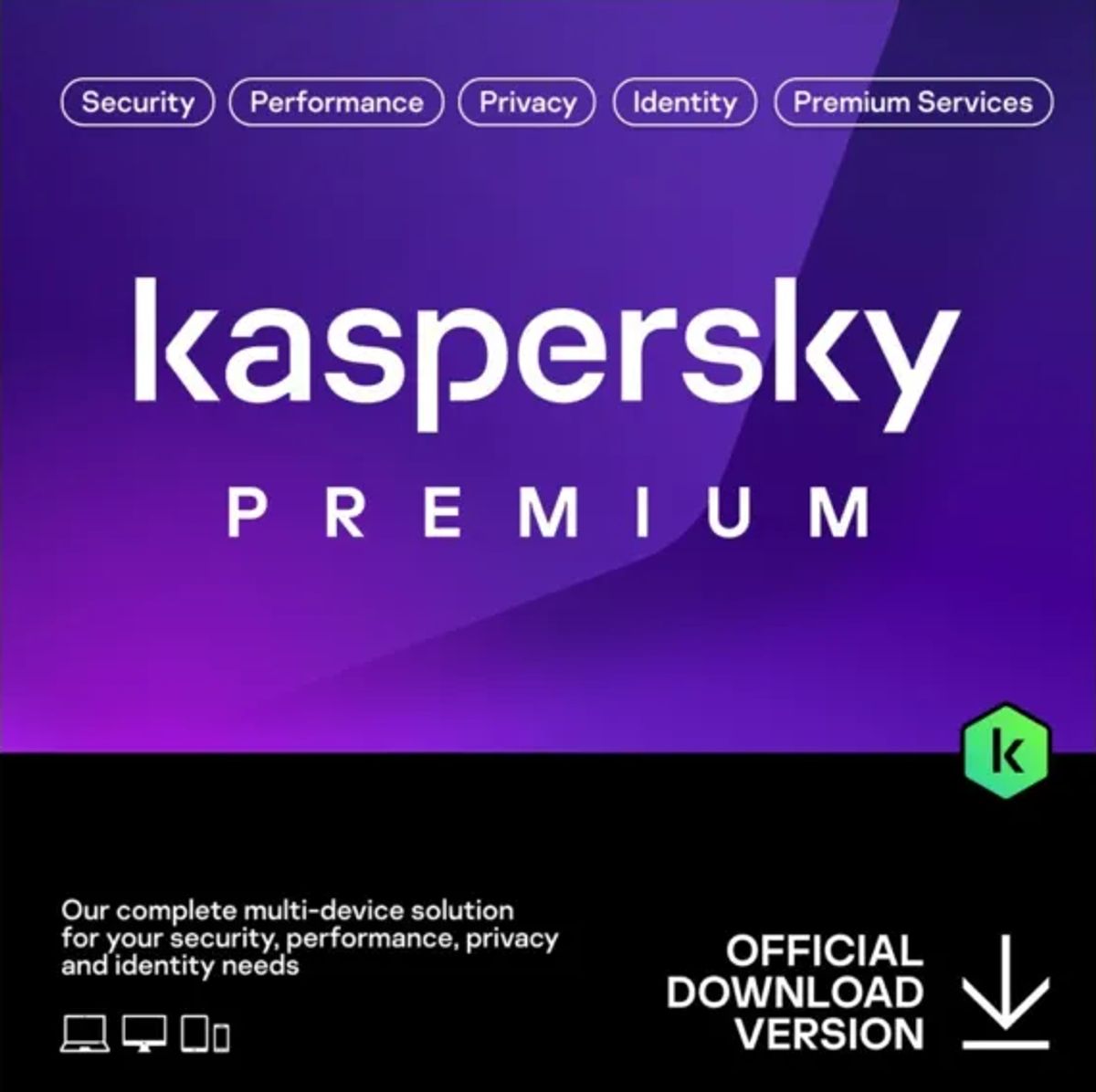 Kaspersky Premium - 10 enheder / 1 år