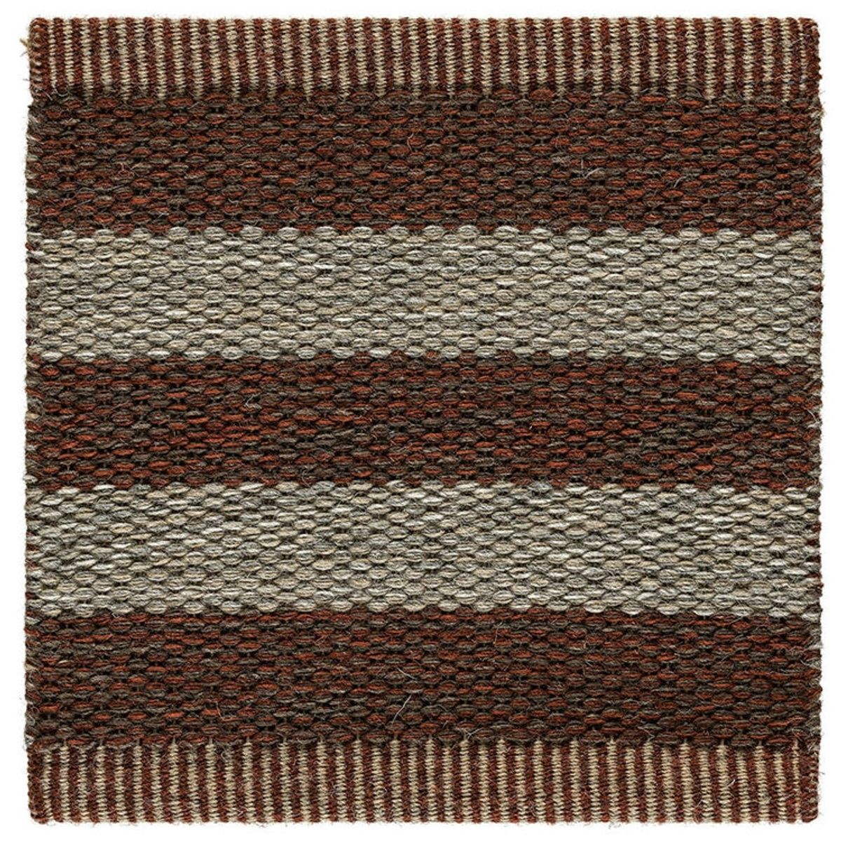 Kasthall Narrow Stripe Icon Tæppe - Red Clay 753 160x240