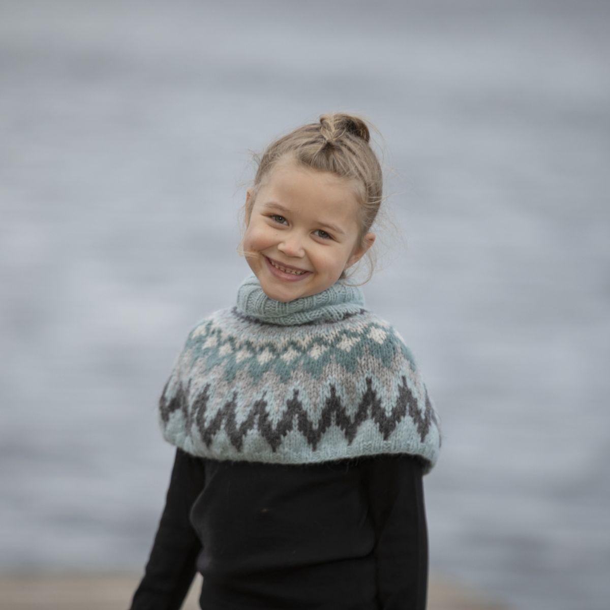 "Kathrine" Hals og hue - Viking Design 2034-1 Kit - 2-12 År - Viking Alpaca Bris, fra Viking