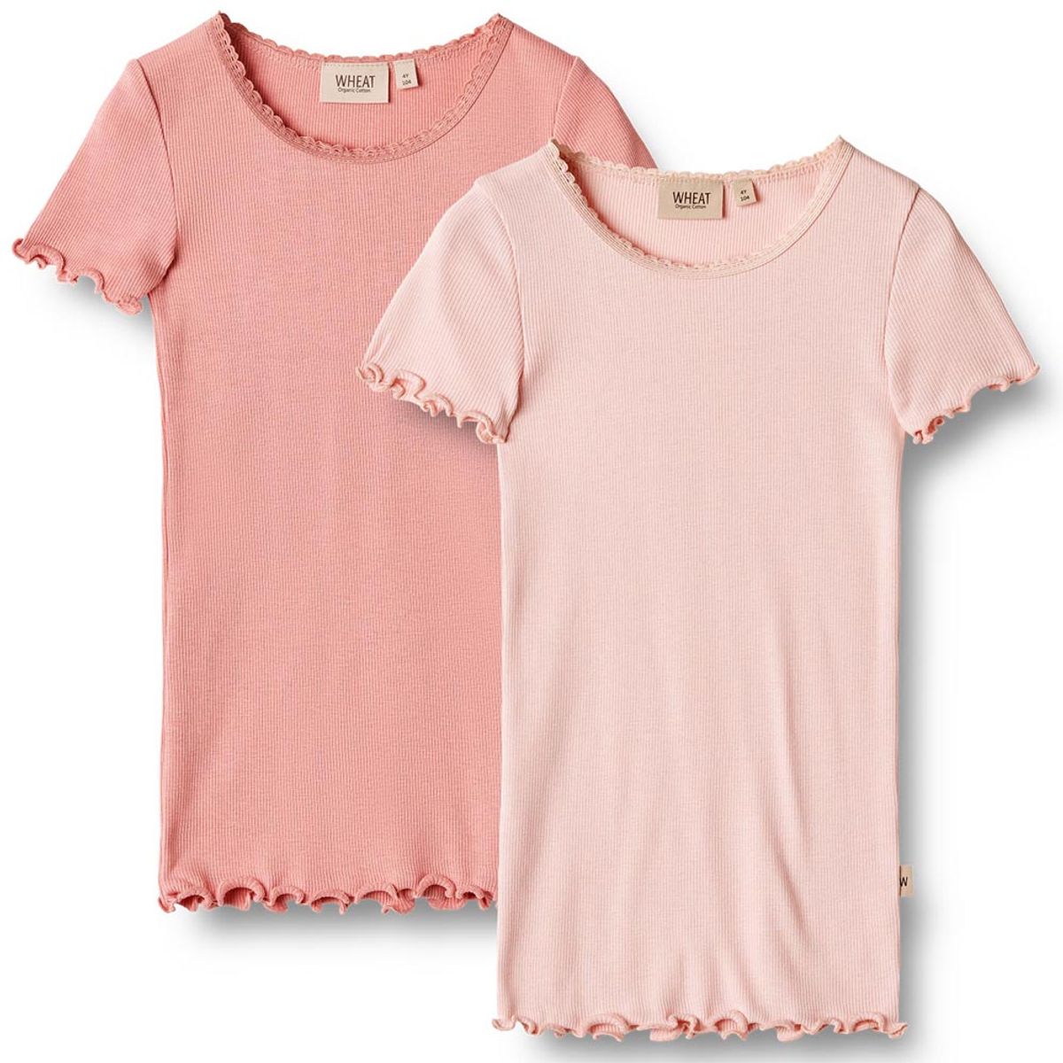 Katie 2-pak rib t-shirt (4 år/104 cm)