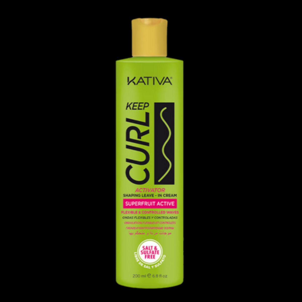 Kativa Keep Curl activator leave-in cream - 200ml