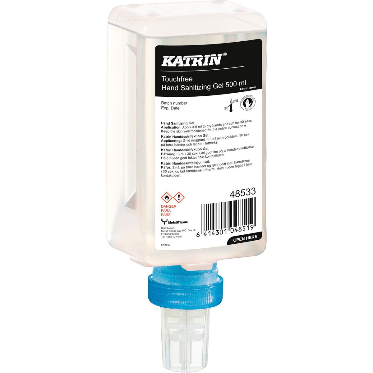 Katrin Arctic Breeze Touchfree skumsæbe Artic breeze , 500 ml