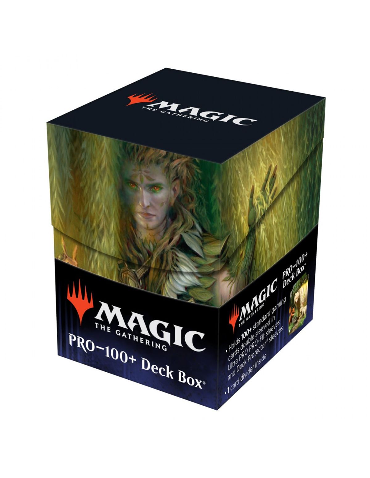 Kaust, Eyes of the Glade - Deck box 100+ - Murders at Karlov Manor - Magic the Gathering - Ultra Pro