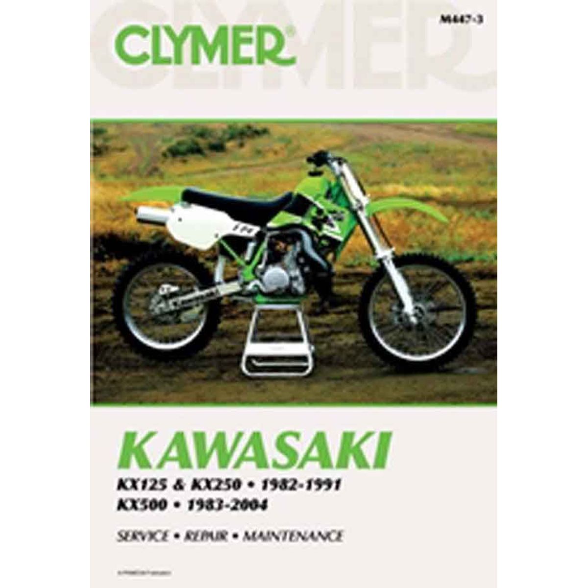 Kawasaki 125/250/500 kx 1982-2004 manual - M4473