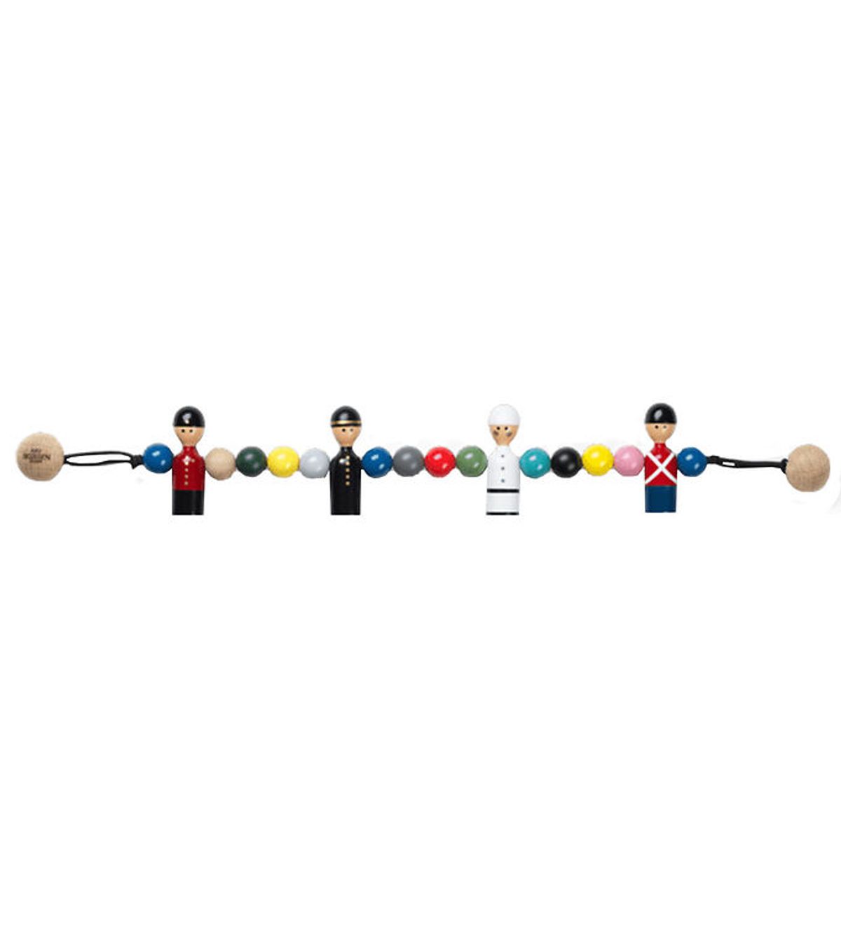 Kay Bojesen Barnevognskæde - Træ - 53 cm - Multifarvet m. Figure