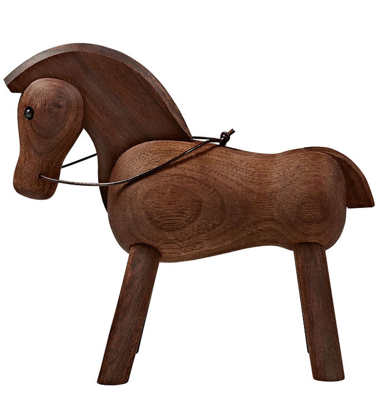 Kay Bojesen Træfigur - Hest - 14 cm - Valnød